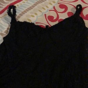 Torrid size 3 black lacy lingerie